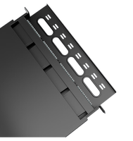 Panneau de brassage 1U 96 cœurs MPO MTP avec ports SC/FC/LC, rail coulissant guidé, FTTH GSM, boîtier métallique, conception personnalisée, montage en rack