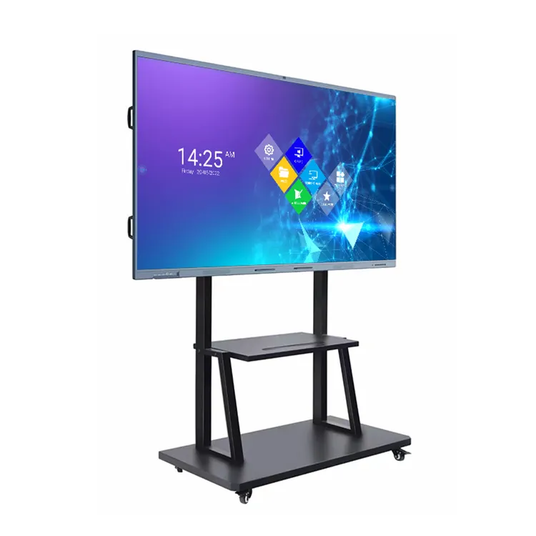 INGSCREEN 55 65 75 85 86 98 110 Inch Android 11.0 Smart Board Touch Screen Interactive Boards For Schools Office Teaching