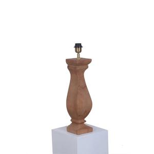 โคมไฟตั้งโต๊ะไม้สีน้ำตาลโบราณเฟอร์นิเจอร์ที่ทันสมัยไฟคุณภาพดีเยี่ยมสำหรับบ้านสำนักงานห้องนอนการใช้ชีวิตแบบดั้งเดิม - Product Image 1