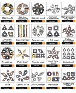 เม็ดมีดคาร์ไบด์สำหรับงานกลึงภายนอกและภายใน รุ่น VCMT160404-SL1  แบบมีตัวตัดเศษกึ่งสำเร็จรูป <span class=keywords><strong>3mu</strong></span>  สำหรับเครื่อง CNC  รุ่น Vcmt11 Vcmt16  แบบมุมตัดเชิงบวก - Product Image 5