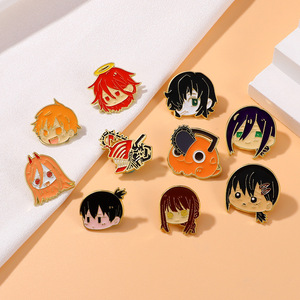 เข็มกลัดเคลือบลายการ์ตูนน่ารักสไตล์อนิเมะ ทำจากโลหะผสมสั<span class=keywords><strong>ง</strong></span>กะสี ขอ<span class=keywords><strong>ง</strong></span>สะสมสไตล์<span class=keywords><strong>มั</strong></span><span class=keywords><strong>ง</strong></span><span class=keywords><strong>ง</strong></span>ะ ใช้ตกแต่<span class=keywords><strong>ง</strong></span>กระเป๋าสำหรับคนรักอนิเมะ - Product Image 1