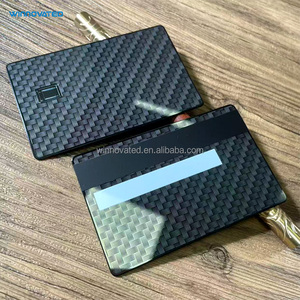 Venta al por mayor de tarjetas de crédito de metal personalizado negro dorado - Product Image 2