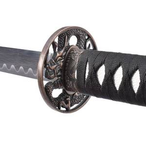 Katana japonaise traditionnelle de 102 cm, motif dragon chinois, jouet non fonctionnel, idéale pour les collectionneurs. - Product Image 3