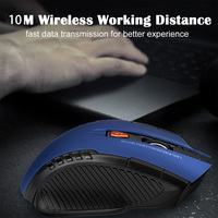 Souris optique de jeu sans fil, Mini, 2.4Ghz, 1200 dpi, avec récepteur USB, pour ordinateur portable