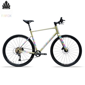 Vélo de montagne HULDABIKE <span class=keywords><strong>FIREFOX</strong></span> modèle 9 vitesses, guidon plat en alliage d'aluminium, suspension avant et arrière à ressorts hydrauliques en fibre de carbone - Product Image 5