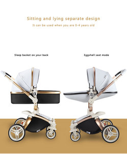 Plus cher Diamant 3 dans 1 Gros De Luxe Bébé Landau 2 dans 1 En Cuir Matériaux De Haute Paysage Chaude Maman Bébé Poussette - Product Image 6