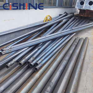 Pali per Illuminazione Stradale Solare in Acciaio Zincato Ottagonali Conici da 15ft 20ft 25ft 30ft 35ft 40ft 6M 8M 9M per Autostrade - Product Image 6