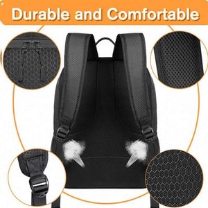 Sac à dos de sport personnalisé avec logo pour équipe de fitness, sac à dos de basketball, sac à dos de football décontracté pour jeunes avec compartiment pour ballon et sac à chaussures de sport - Product Image 3