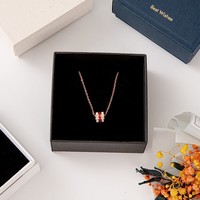 Boîte à bijoux rigide de luxe avec logo personnalisé, boîte à anneaux, boucles d'oreilles, colliers, emballage cadeau, OEM, vente en gros
