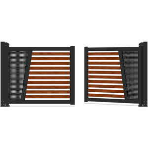Puerta en voladizo <span class=keywords><strong>de</strong></span> aluminio Sistema <span class=keywords><strong>DE</strong></span> PUERTAS <span class=keywords><strong>DE</strong></span> PRIVACIDAD Puerta en voladizo deslizante <span class=keywords><strong>de</strong></span> entrada <span class=keywords><strong>de</strong></span> aluminio eléctrica automática - Product Image 5
