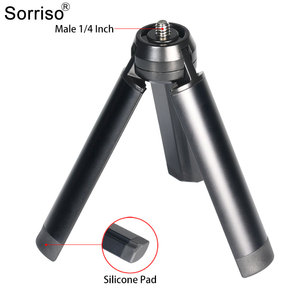 Sorriso Mini Tripod đứng bóng Head Set cho video ánh sáng ngoài trời chiếu điện thoại di động chủ máy ảnh Phụ Kiện Ảnh - Product Image 4