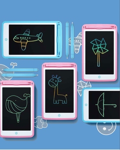 12 Inch Kleurrijke Schrijfbord Tekentafel Met Een Klik Op Efficiënte Verwijdering Lcd-Schrijftablet - Product Image 5