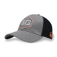 Gorra deportiva con logotipo bordado personalizado gorra de camionero ajustada al por mayor con estilo de moda