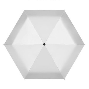 De vuelta a la escuela Mini de plata titanio 5 veces luz Anti UV paraguas resistente <span class=keywords><strong>al</strong></span> <span class=keywords><strong>sol</strong></span> protección bolsillo paraguas - Product Image 5