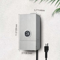 Transformador Toroidal de 300W para Iluminación de Paisajes de Bajo Voltaje para Exteriores, con Temporizador y Fotocélula Integrados