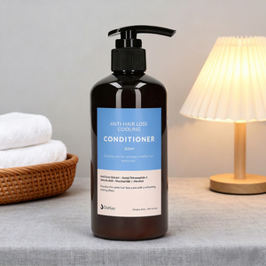 OEM Private Label Cooling Sulfate-Free Anti Hair Loss Conditioner Mint Menthol Growth Formula <b>Thinning</b> Curly Scalp Nourishment - Product Image 1