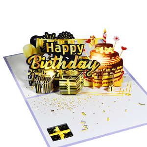 Thủ công 3D <span class=keywords><strong>Pop</strong></span> <span class=keywords><strong>Up</strong></span> thẻ sinh nhật cho mọi lứa tuổi cao cấp Giấy Thủ công mỹ nghệ - Product Image 3