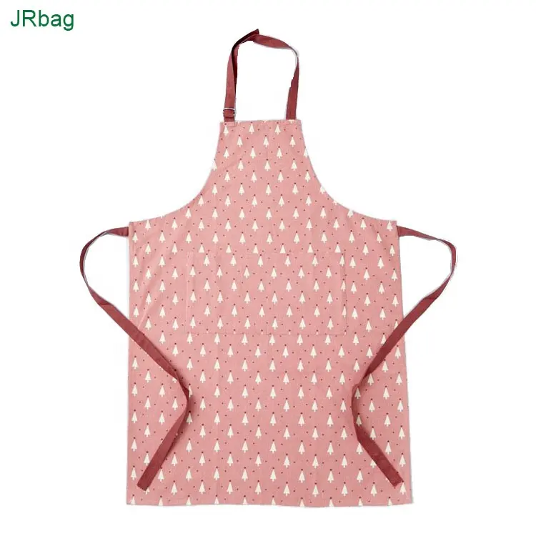 Poly-綿KidsとMother Xmas Festive Holiday Kitchen Christmas Tree Apron With Pockets