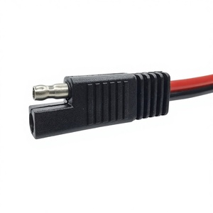 Кабель-удлинитель 14AWG с 2-контактным разъемом SAE, обратная полярность, для зарядки аккумулятора, настраиваемый жгут проводов для мотоцикла - Product Image 3