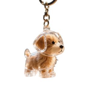 Mignon Animal boule de poils Capsule pendentif Transparent chien chat cheveux boîte de rangement anti-poussière cadeau commémoratif pour les fêtes - Product Image 1