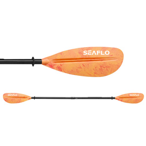Pagaie en fibre de verre SEAFLO pour kayak, pagaie à deux lames pour SUP <span class=keywords><strong>gonflable</strong></span> pour adultes, petit bateau - Product Image 1