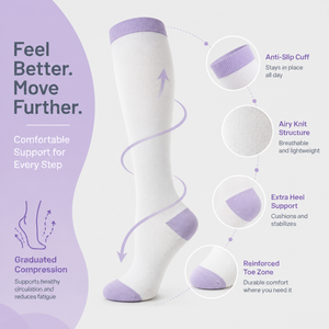 Custom Logo Sports <b>Socks</b> <b>Compression</b> for <b>Running</b> Cycling Fitness Stretch Jacquard Wholesale Athletic Men Women Pink - Product Image 2