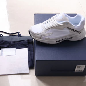 Chaussures décontractées de style walking, chaussures de sport pour homme, baskets de luxe B30 en cuir véritable, confortables et personnalisées - Product Image 1