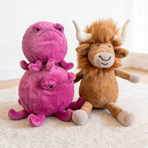 Peluche di Alta Qualità a Forma di Toro, Regalo per Bambini, Personalizzabile, Supporto OEM/ODM, Giocattoli per Ragazzi - Product Image 2