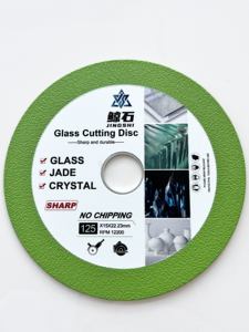 Vente chaude disque de coupe de verre circulaire Ultra-mince longue durée de vie processus de presse à chaud diamant lame de scie avec agent de liaison métallique - Product Image 2