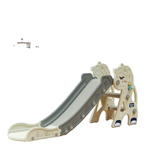 Midoqi Tobogán de Plástico para Bebés, Equipo de Juegos para Interiores, para Niños de 0 a 4 Años - Product Image 1
