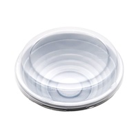 Emballage alimentaire jetable écologique en gros, bol à ramen en plastique à emporter, bols ronds en PP de haute qualité avec couvercle transparent