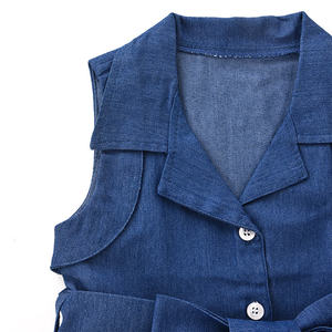 Venta al por Mayor de Conjuntos de Ropa para Niñas, Estilo Nuevo, Pantalones de Mezclilla y Camiseta, Conjunto de Pantalones y Top - Product Image 2