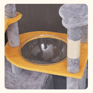 Árbol para Gatos de Lujo con Torre y Casa, de Felpa Grande y Acogedora - Product Image 6