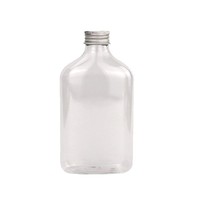Bouchon à vis bouteille d'eau bouteille d'eau en verre en gros clair 50ml bouteille de boisson de jus