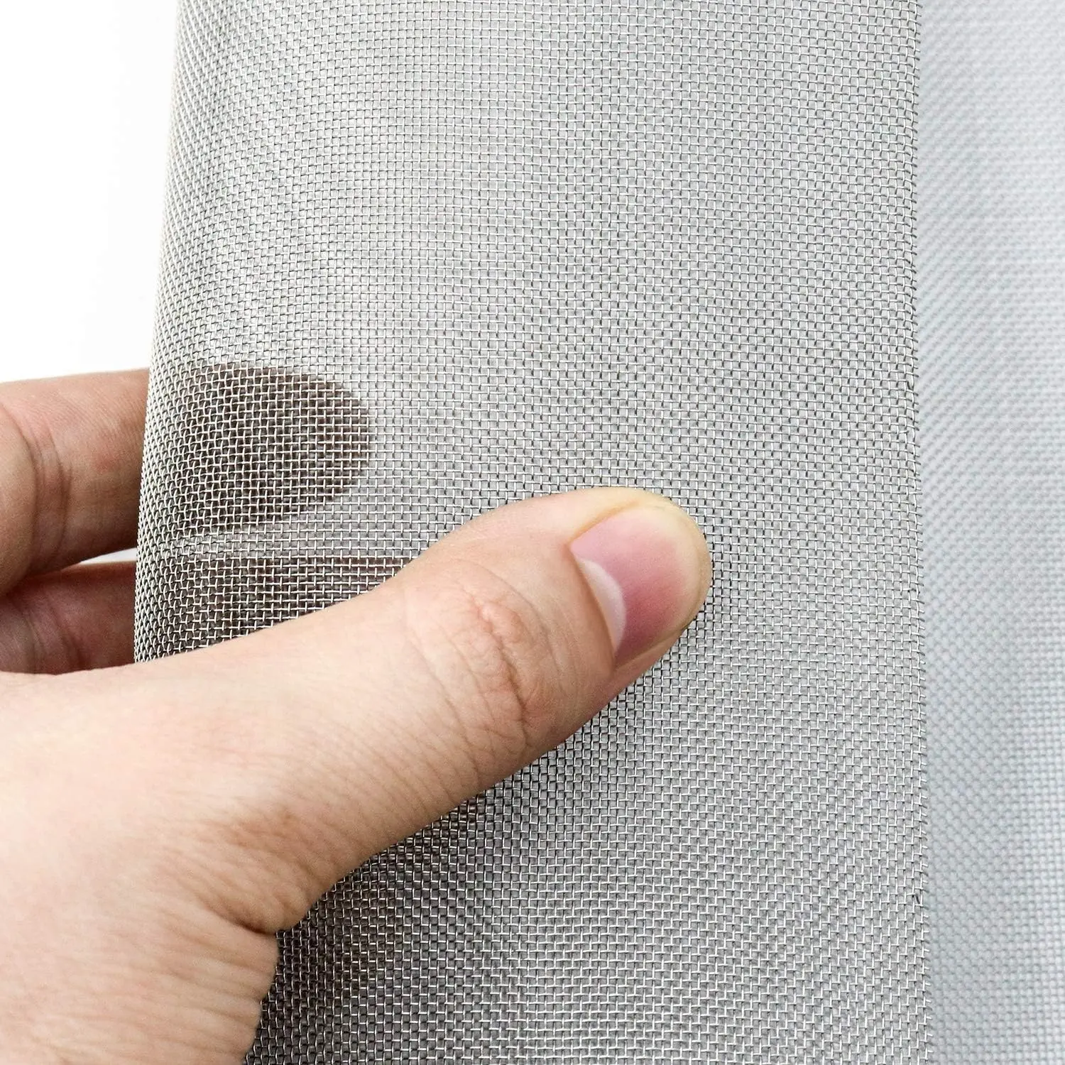 Filtro a maglia rettangolare in acciaio inossidabile con filtro a maglia da 400um Micron 200 100 filtro a rete metallica per pellettizzatore in plastica