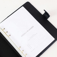 2024 a5 Planer Abdeckung nachfüllbarer Organizer Buch planer