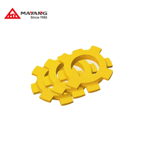Plaque de protection de marteau haute performance pour broyeurs de ferraille, pièces de rechange robustes pour broyeurs de métaux - Product Image 2