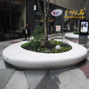 New Magic <b>Stone</b> Creative Art Bench UHPC 3Cm Thickness Corrosion Resistant For Parks And Plazas - Product Image 2