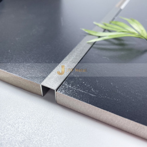 Perfil de Acero Inoxidable en Forma de U para Bordes de Azulejos, Personalizado de Fábrica, para Decoración de Pisos de Apartamentos, Duradero e Impermeable - Product Image 2