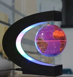 3 इंच चुंबकीय घूर्णन ग्लोब नवीनता सी आकार मोवा चंद्रमा चुंबकीय फ्लोटिंग लेविटेशन सतत गति विश्व - Product Image 2