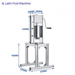 Máquina Manual para Hacer Churros Españoles de 7L, Equipo para Snacks, Rellenadora de Churros, Venta al Por Mayor, Directo de Fábrica - Product Image 6