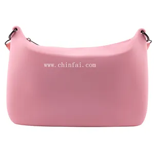 Eco-friendly Silicone Bag Soft Waterproof Multi-color Silicone Shoulder Bag Lady Bag Suppliers Big Size High Capacity