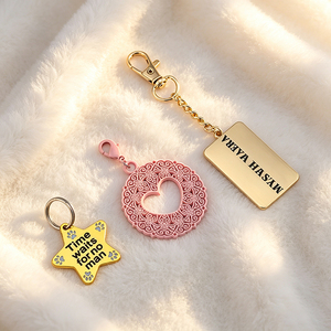 Custom Manufacture Metal Logo Tags Private Brand Sew-on <b>Labels</b> Accept Custom Design Metal <b>Name</b> Badges for Garment & Luggage - Product Image 2