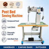 Machine à coudre industrielle 8365 personnalisée à point de boutonnière, avec bouche miniature, petit navetteur, support haut et alimentation composite