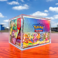 Boîte de présentation en acrylique transparent de qualité RAY YI pour figurines Pokémon Celebrations