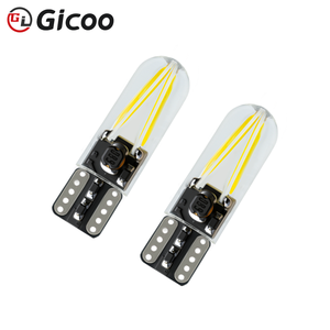 Ampoule LED Gicoo T10 double face 1,5W 12-24V super lumineuse blanc chaud blanc bleu rouge vert jaune rose bleu glace pour signalisation automobile - Product Image 3