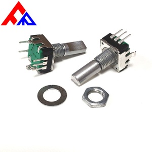 Encoder Incremental Vertical EC12 de 5 Pines con Eje Metálico Moleteado de 6mm para Aparatos de Audio, Venta al Por Mayor - Product Image 4