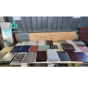 Pannello Murale in Metallo Isolato in PU, Rivestimento Esterno Decorativo Ignifugo per Costruzioni, Hotel, Acciaio, Alluminio, Schiuma PIR - Product Image 5