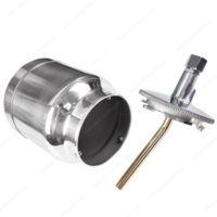 Pot de peinture en aluminium de 750 ml avec filetage G3/8, outil pneumatique de remplacement, réservoir de liquide à alimentation par siphon pour pistolet de pulvérisation à air