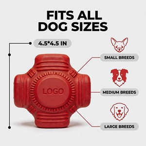Jouet à mâcher indestructible personnalisé pour <span class=keywords><strong>chien</strong></span>, jouet durable pour chiens agressifs, sûr, non toxique, en caoutchouc naturel - Product Image 2